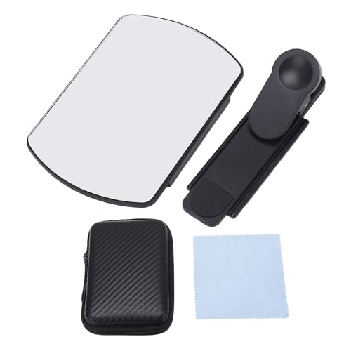 Espejo de cámara para smartphone con clip ajustable compatible con Android e iOS 7
