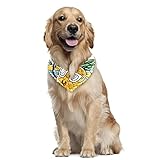 ♥Amplio uso♥ - Nuestros pañuelos para perros se pueden llevar en interiores y exteriores, se adaptan a todas las estaciones, especialmente para primavera y verano. Hará que tu perro se vuelva único y atractivo en el vestido diario, sesión de fotos, fiestas, bodas, viajes, festivales, vacaciones, etc.