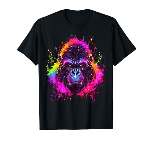 Gorilla Gritando Meme Monkey Jugador Gorilas Camiseta