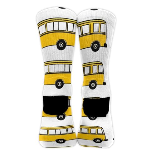 Soft Travel Socks Fashion Dress Decor Socks All Season For Women Men3