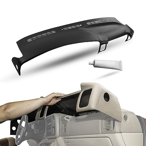 DashSkin Molded Dash Cover Cap (NOT A Replacement Part) Compatible with 2000-2006 Tahoe Suburban Yukon Avalanche & 99-06 Silverado Sierra in Graphite (Dark Grey) - Made in The USA