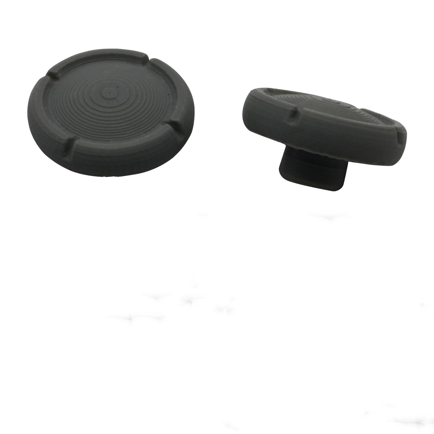 THLMT 2er-Set Daumenstick-Kappen, kompatibel für ANBERNIC RG406V/RG406H/RG476H/RG477M, Daumenstick-Griffkappen für Gaming-Konsolen-Controller, Joystick-Kappen (schwarz)