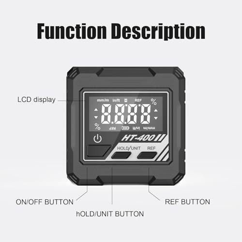 Nivel Digital Profesional con Pantalla LCD y Iman miniatura 6