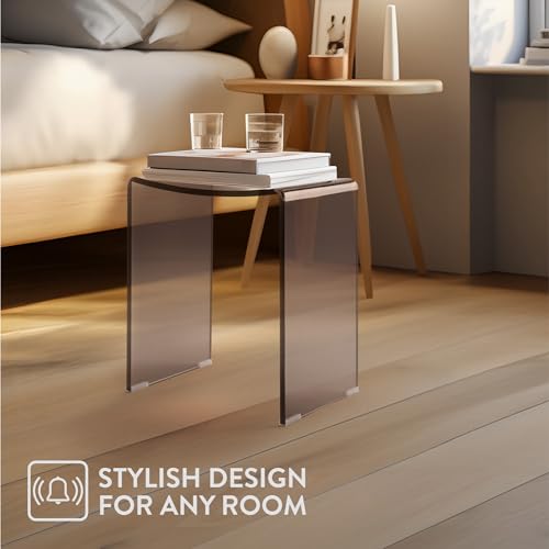 Navaris Taburete de baño antideslizante - Asiento impermeable multiuso para ducha cocina salón - Banqueta elegante gris de 43,5 x 37 x 28 cm - imagen 7