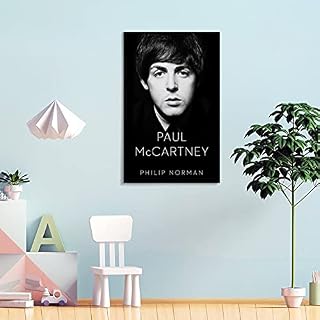 Paul McCartney Poster sur toile Motif chanceur rock 50 x 75 cm - Les Beatles, Paul McCartney, John Lennon, RIngo Starr, George Harrison Paul McCartney Poster sur toile Motif chanceur rock 50 x 75 cm – Image 4