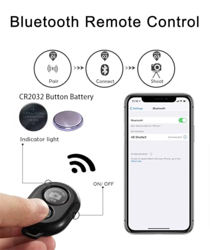 Kit de vlogging de 57 pulgadas para iPhone y Android con luz LED 7