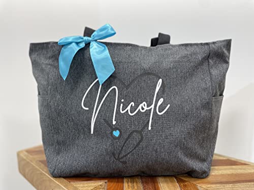 Bolso Tote Grande Personalizado para Enfermera miniatura 3