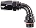 Fragola Performance Systems 229010-BLRAD #10 Male Rad. Fitting X 90 Proflow Hose End Black
