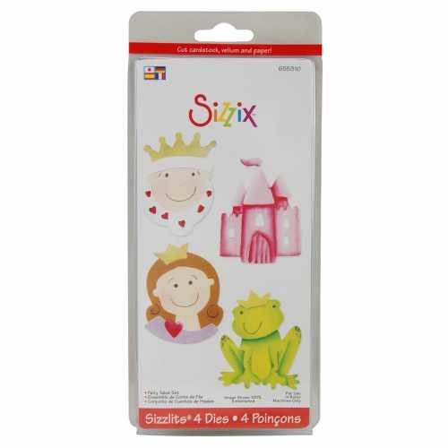 Ellison Sizzi by Sizzlits Die Set 4 Pack, Fairy Tales