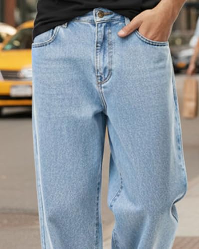 Image of AUSK Men's Regular Straight Fit Casual Jeans || Official Business wear Jeans for Men