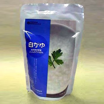 上田農園 てるてるさんのおかゆカフェシリーズ 白がゆ×5個