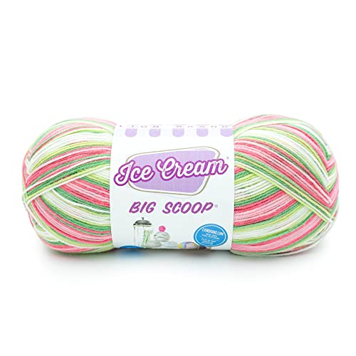 Image of Lion Brand Yarn Ice Cream Big Scoop Yarn, Watermelon
