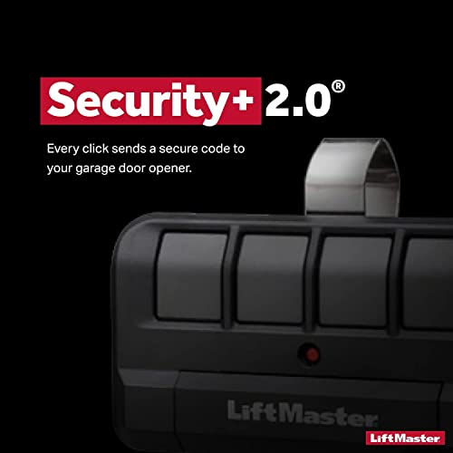 Liftmaster 894Lt 4-Button Security+ 2.0® Learning Remote Control - For Garage, Gate Openers, And Commercial Overhead Door Openers #TOP4
