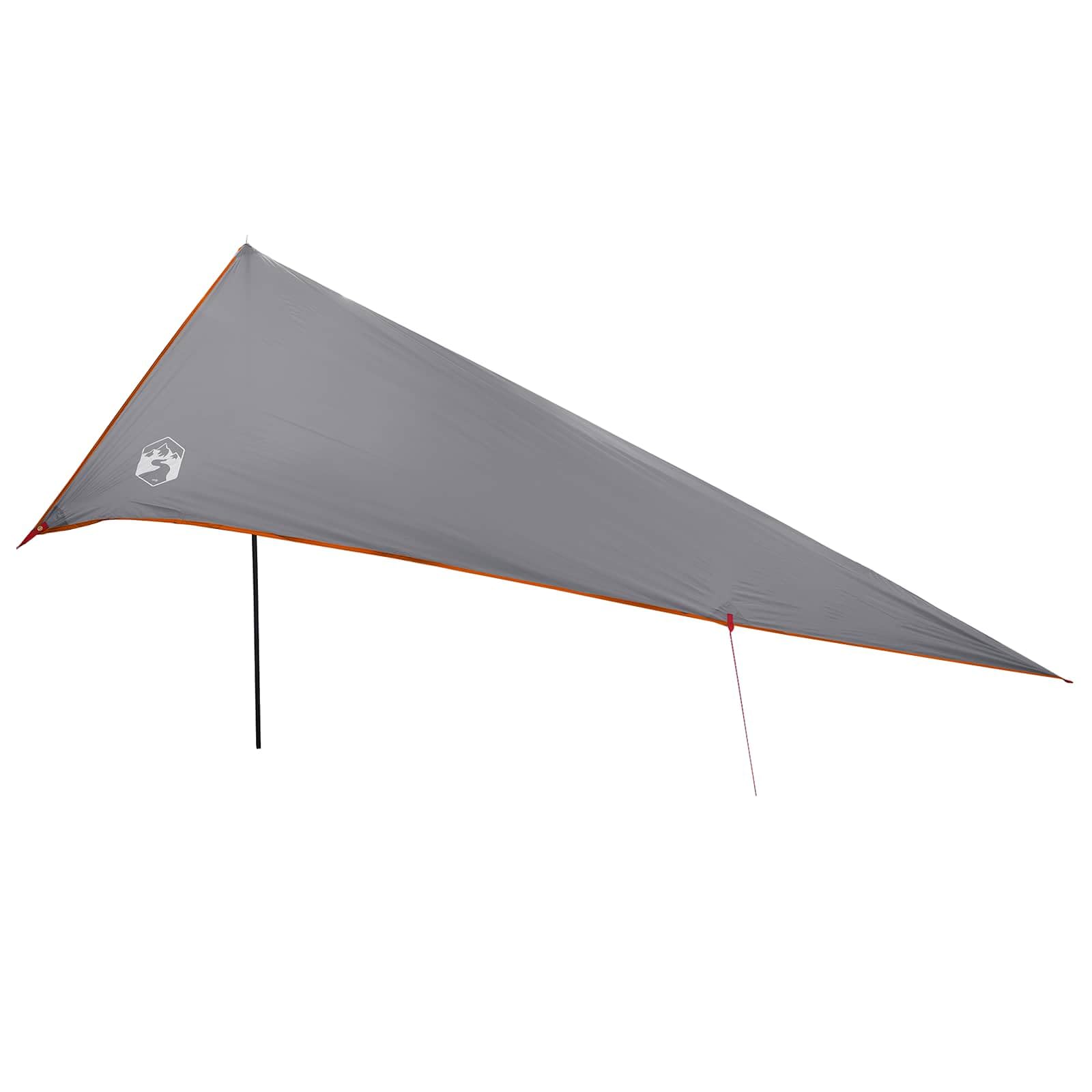 Fahrzeugmarkise Armeegrün Heckzelt für Auto und SUV, Vorzelt 518 x 580 x 215 cm aus Polyester und Stahl für Camping und Reisen, Flexibles Autozelt mit Zubehör