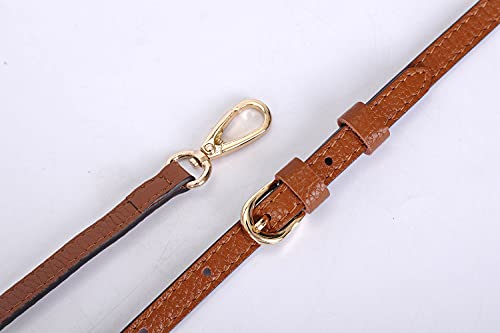 Image of LIVE UP Full Grain Purse Strap Genuine Leather Replacement for Cross Body Bag Handbags