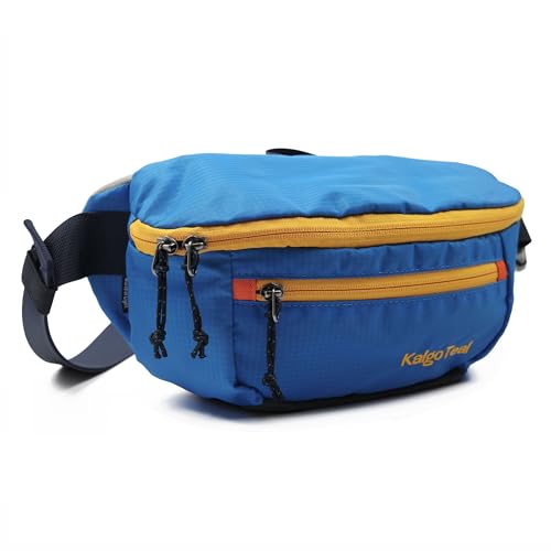 Ultralight Travel Waist Pack 2.5L, Large Water Resistant Fanny Pack for Men & Women.