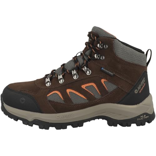 Hi-Tec Bandera Expedition Wp - Zapatillas de exterior para hombre, Eiffel Tower Vintage Caqui Albaricoque Naranja, 45 EU