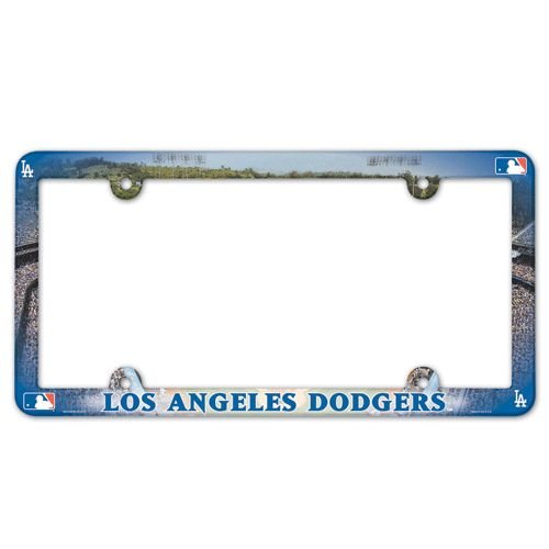 WinCraftMLB Los Angeles Dodgers LIC Full Color Plate Frame