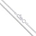 Sterling Silver Diamond-Cut Wheat Chain 1.5mm Solid 925 New Spiga Necklace 24" (2280-24)