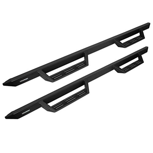 Raptor Series Magnum RT Gen 2 Drop Steps Running Boards Black for Crew Cab 2019-2024 Silverado Sierra 1500 and 2020-2024 2500/3500 HD #1