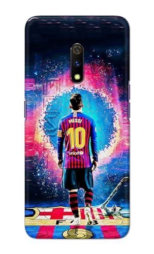 Image of Printed Hard Back Cover for Realme X Back Cover (Famous Football Player -J1) -190724(EA)
