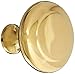 Deltana KRB175CR003 1-3/4-Inch Diameter HD Solid Brass Knob