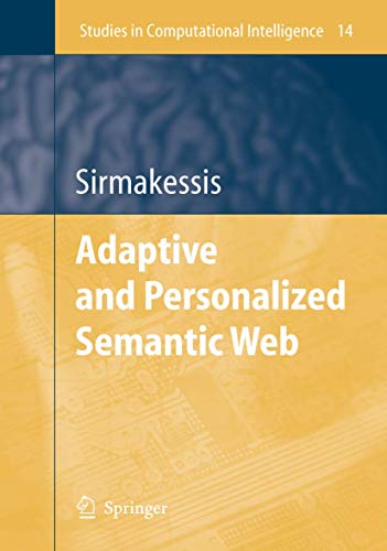Adaptive and Personalized Semantic Web: 14 (Studies in Computational Intelligence) view 2