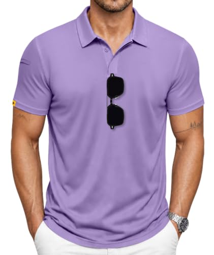 Image of SCODI Men's Golf Polo Shirt Short Sleeve Tactical Shirts Casual Tennis T-Shirt