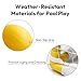 A11N Sports Floating Water Polo Goal Set – Large 4.7ft x 3.1ft Pool Net with 4 Balls – Fun Summer Backyard & Pool Game for Teens & Adults - Yellow
