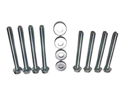 Z Whip Sae Engine Stand Bolt Kit 3/8-16 Compatible With Chevy Sbc Bbc Small Big Block V8 V6 Engines 265 283 305 327 350 383 400 402 427 396 454 502 5.0L 5.7L 4.3L V6 Tbi Tpi Lt1 Lt4 Gen I & Ii #TOP4