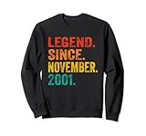 Photo Gallery legend since november 2001 21st birthday retro 21 years old felpa Photo Gallery legend since november 2001 21st birthday retro 21 years old felpa