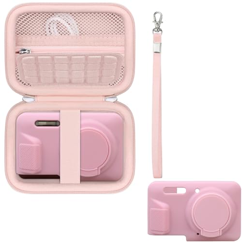 Funda para cámara Kodak PIXPRO FZ55 con cubierta de silicona y estuche rígido miniatura 1