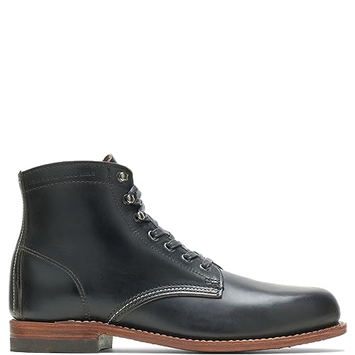 Wolverine 1000 Mile Original Plain Toe Black