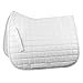 Horze Dressage Saddle Pad White/Silver Horse