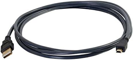Legrand - C2G USB 2.0 A to B Cable, USB Adapter Cable,24 AWG USB Cable, Black USB 2.0 Extension Cable, 16.4 Feet (5 Meters), 1 Count, C2G 29653