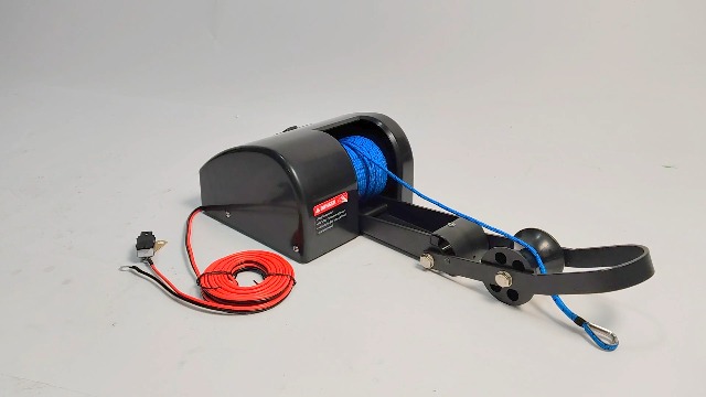 Winche eléctrico para ancla de bote 12V 700 lbs miniatura 7
