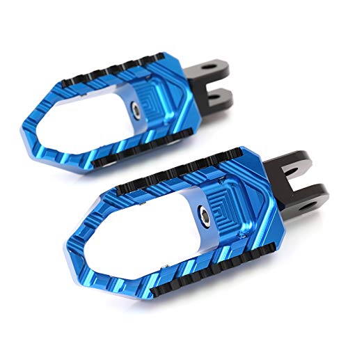 Repose-pieds moto Autobahn88 Touring bleu pour Yamaha MT-01 2005-2013