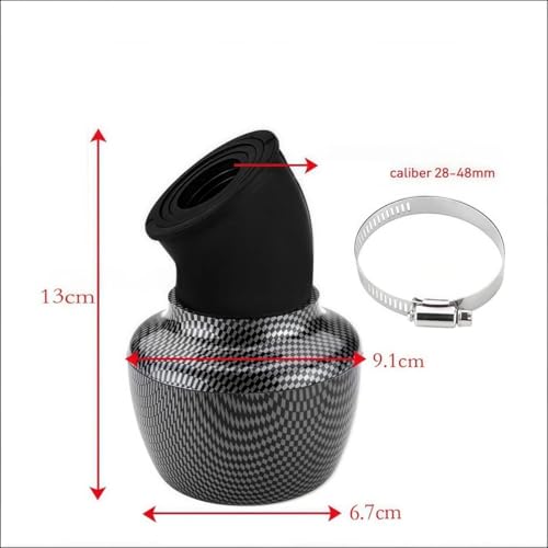 Filtre à carburant moto cyclomoteur 28mm 35mm 42mm 48mm avec filtre à air