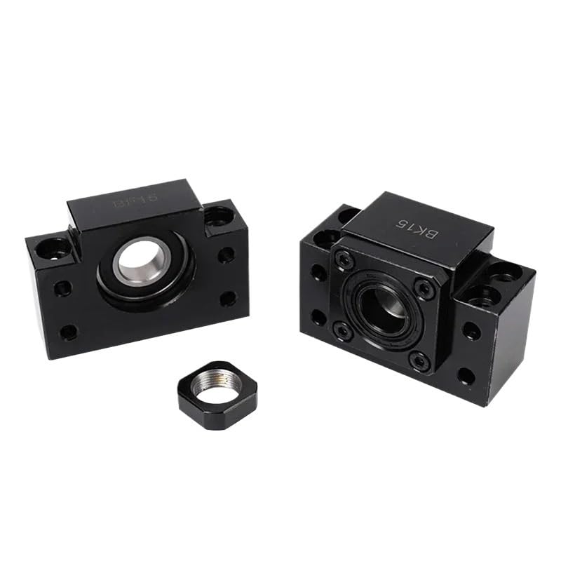 ‌Precision Ball Screw Kit SFU1604-1620 with Mounting Accessories (Nut Housing+BK12/BF12 Bearing + Coupling) - Linear Motion(SFS1620,200mm)