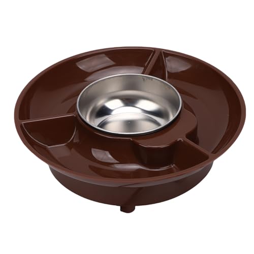 Olla eléctrica para fondue de chocolate acero inoxidable 10oz 110V miniatura 1
