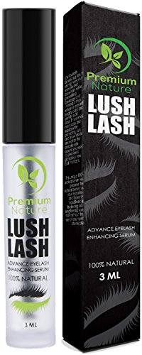 Eyelash Growth Serum Eyebrows Enhancer - Natural Eye Lash Brow Boost Enhancing Advanced Serum Full Eyebrow Conditioner Booster Regrowth Treatment to Grow Fuller Thicker Longer Eyelashes 3m