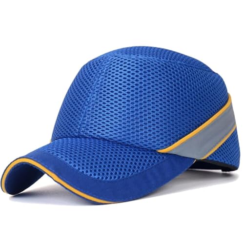 HiyyFloy Bump Cap Gorra De Béisbol Estilo Casco Casco Gorra De Seguridad Transpirable Y Ligera Sombrero De Seguridad para Hombres Y Mujeres, Cómoda Gorra De Protección para Cabeza