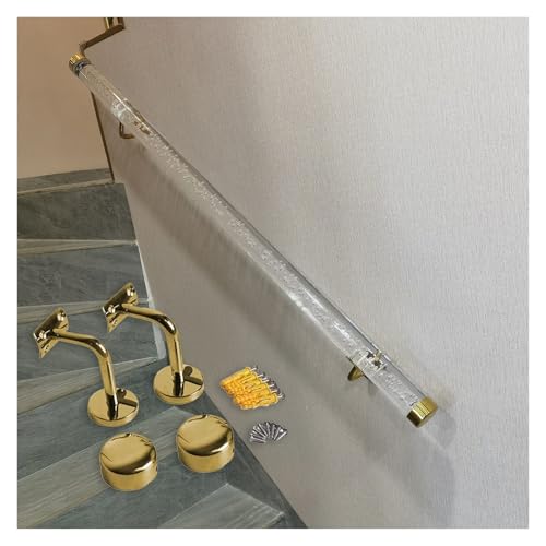 Rampe en acrylique pour escaliers et barre d'appui de sécurité