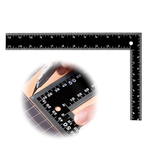 Carpenter Square 8x12 in Framing Square Heavy-Duty Carbon Steel Framing