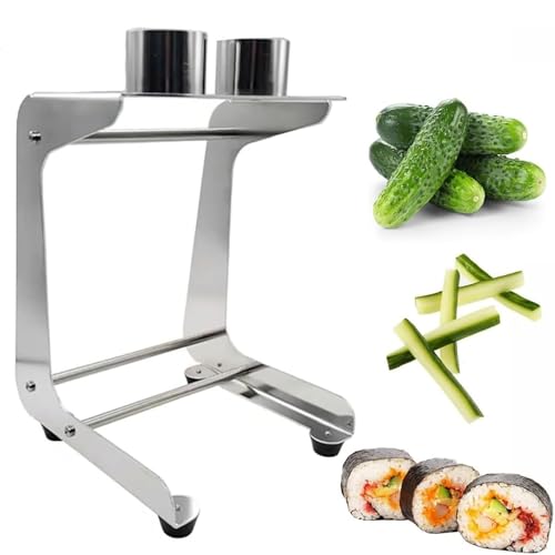 Cortador Manual de Verduras con Doble Cuchilla Acero Inoxidable miniatura 1