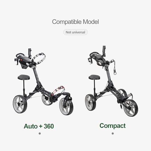 Caddytek Removable Golf Cart Seat, Golf Push Cart Seat, Golf Chair Accessory, Trolly Removable Seat for Caddytek Auto 360 & Compact by Caddytek - Image 2