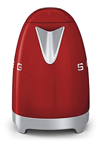 Smeg KLF02RDUS 50's Retro Style Variable Temperature Kettle, Red