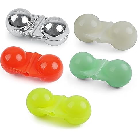 40pcs Double Rattle Beads for Fishing Cover