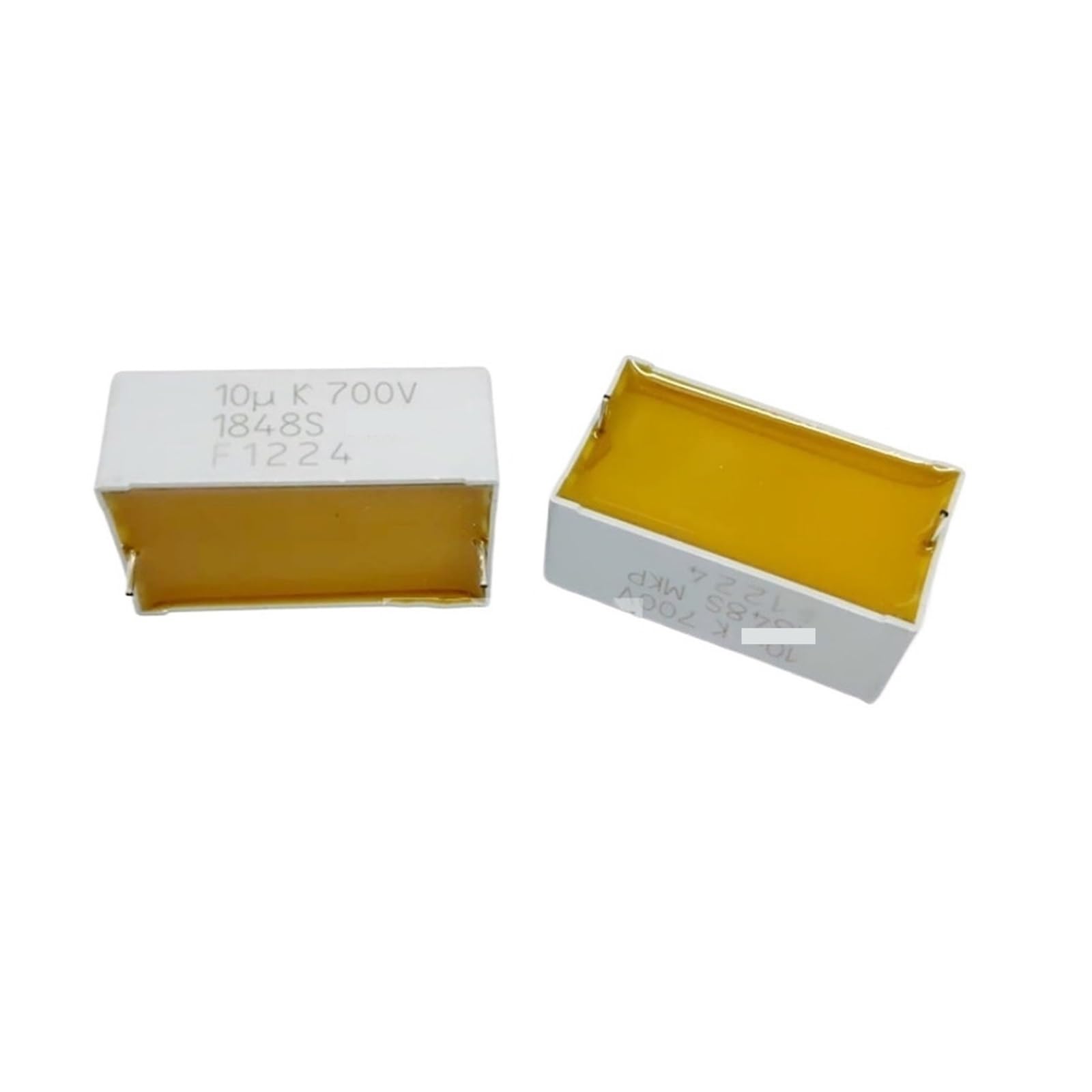 Condensateurs à film polypropylène MKP1848 10UF 700V DC Link entraxe 37.5mm pack de 2