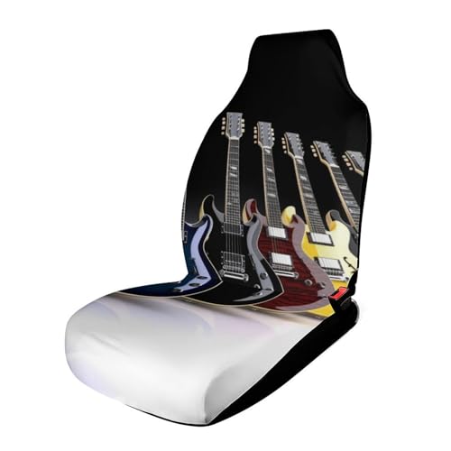 Housse siège voiture guitare électrique pour exprimer votre passion rock